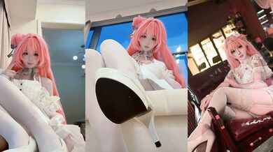 软欲萌妹 桃乐丝 超淫新作 白丝萝莉用高跟玉足 抚弄肉棒淫荡足交 灵活脚法撸屌夹射 反差少女花式榨精！